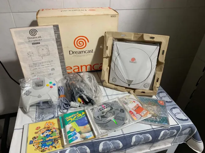 Dreamcast Japonês Completo Novo CIB Colecionador
