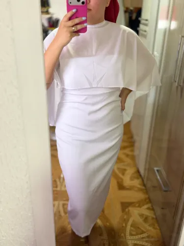 Vestido branco, de noiva