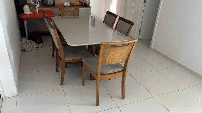mesa de antar quadrada