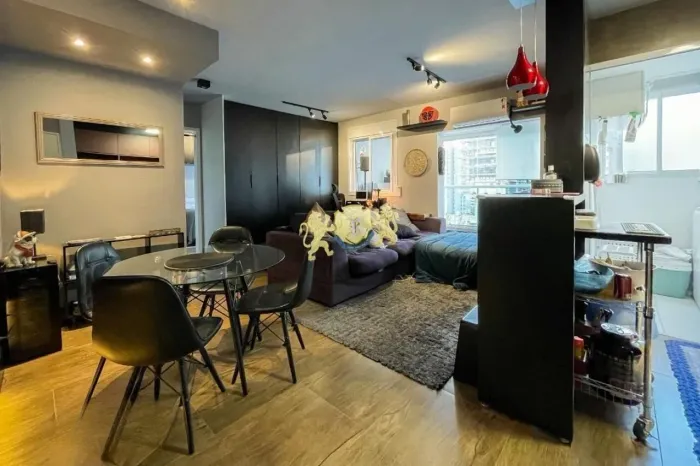 Flat mobiliado para alugar em Pinheiros| 58m² | 1 Dormitório | 1 Vaga de Garagem