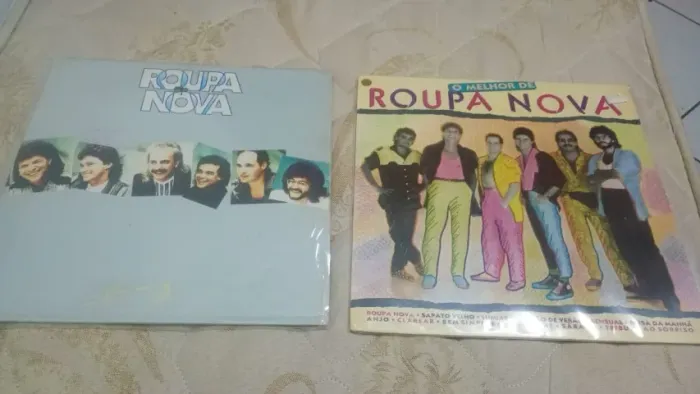 02 Discos Roupa Nova Usados em ótimo Estado.
