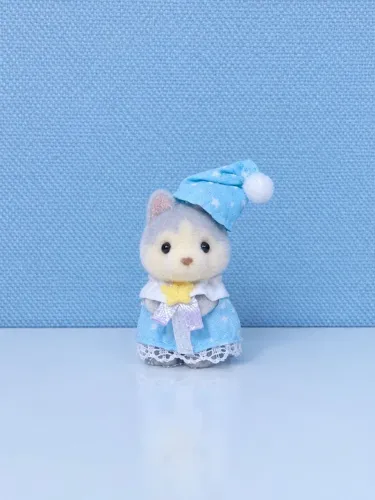 Sylvanian Pajama Party Husky