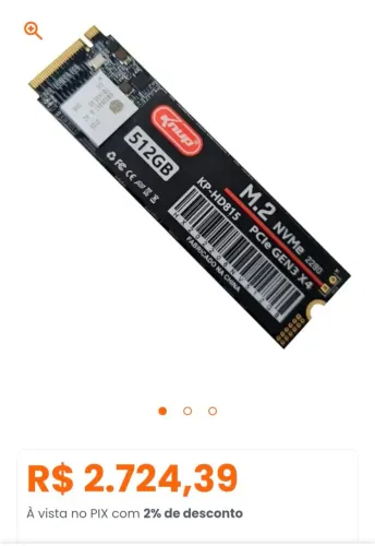 SSD M.2 NVME 2280 1TB GEN 3 X4 KNUP