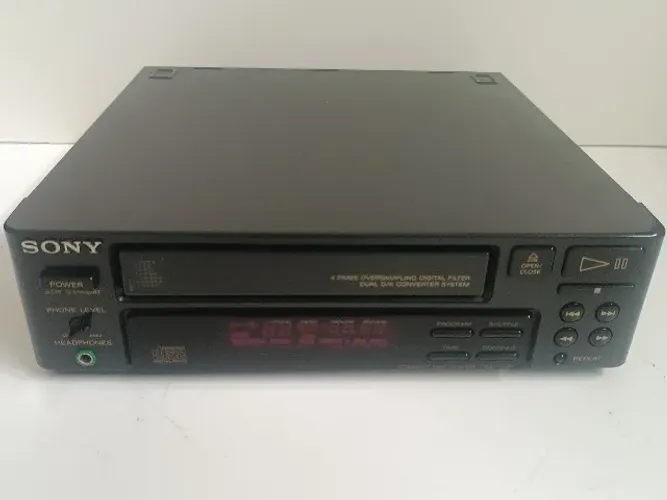 Leitor Tocador De Cd Sony Compact Disc Player Cdp-s37