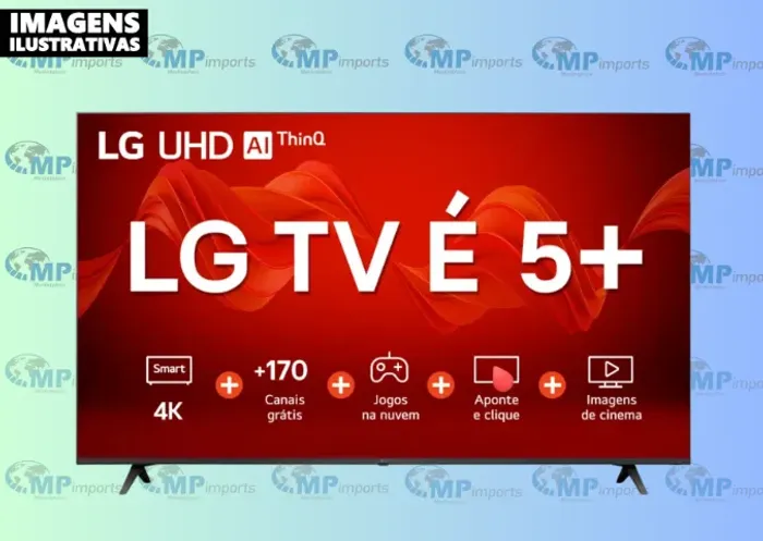 Loja MP Imports: Smart Tv 55 Polegadas LG UHD 4K, 3 HDMI, 2 USB, Com Alexa, Chromecast