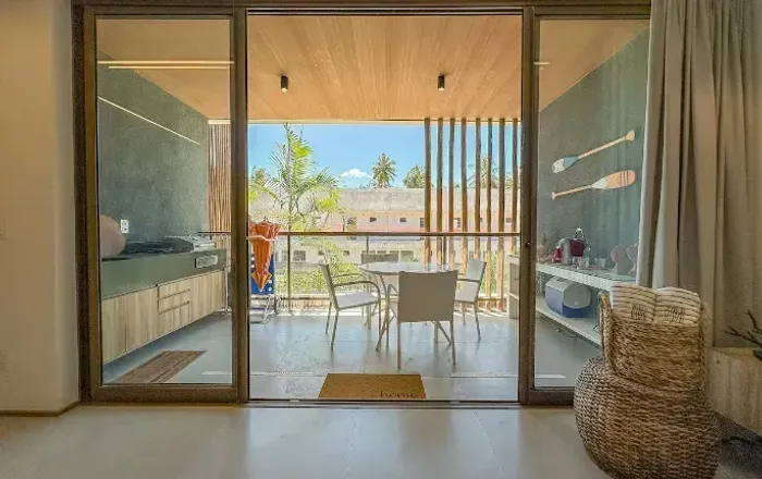 Apartamento com 2 quartos em Milagres, Al, a poucos metros do mar.