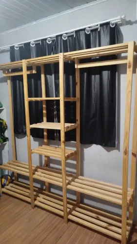 Arara de Roupas 2,00 altura x 2,00 comprimento
