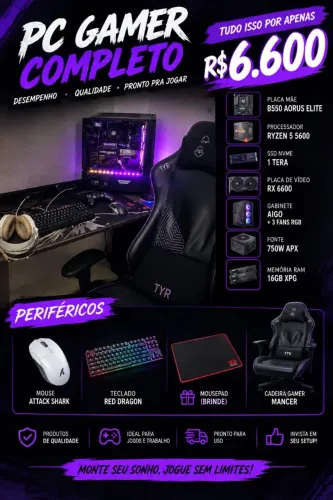 VENDO OU TROCO PC GAMER