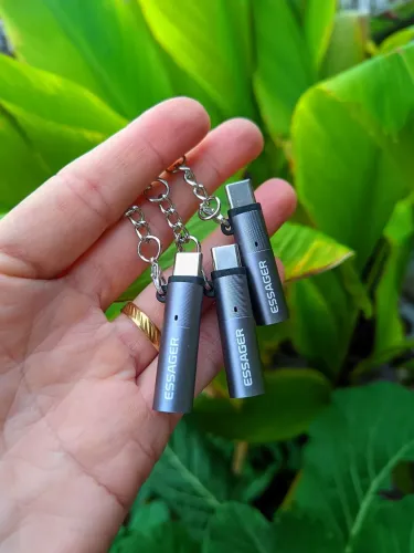 Isqueiro USB-C Essager - Sem Gás, Sem Bateria. Plugou, Acendeu
