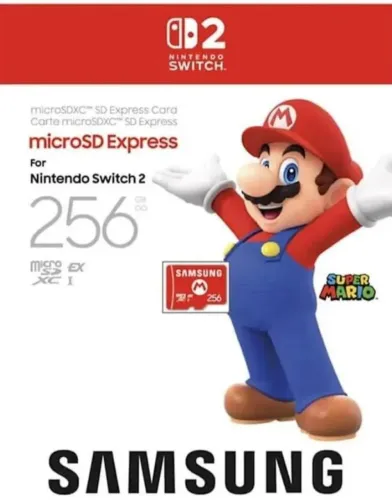 Vendo - Cartão de memória MicroSD Express 256GB