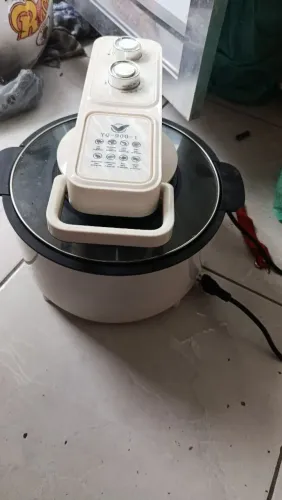 Airfryer elétrica, 10 litros, 127v, parou de funcionar 