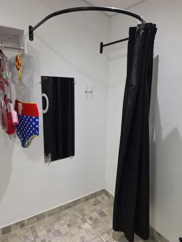 Provador de roupas completo