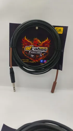Cabo Extensor P2 / Retorno de Fone 5 metros 