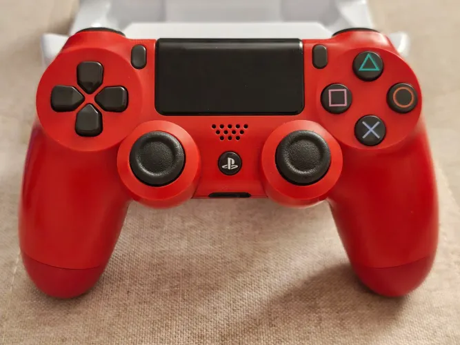 Controle Vermelho Original PlayStation 4