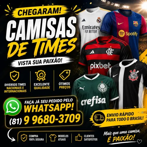 Camisas de times
