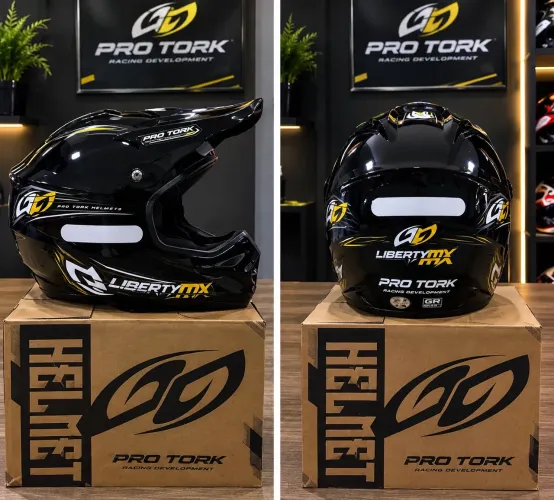 Capacete Pro Tork Liberty MX Preto