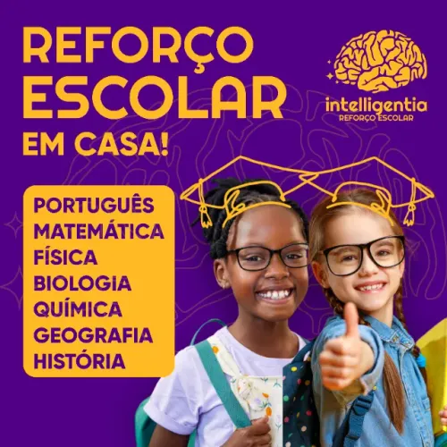 Reforço escolar - Alfabetização, Ensino Fundamental e Médio
