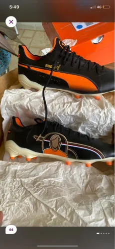 Chuteira puma king versão especial Cruyff