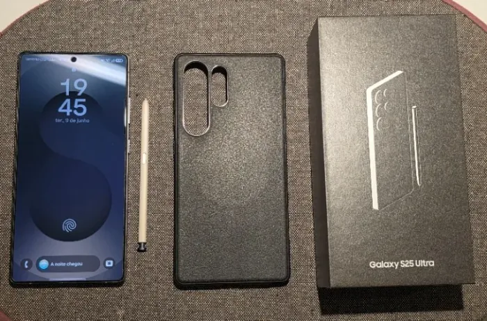 Samsung Galaxy S25 Ultra 512gb Impecável | Caixa + Película + Capa Ringke