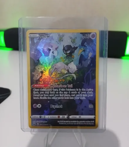 Carta Pokémon Mew (GG10/GG70) Crown Zenith (Realeza Absoluta, inglês)