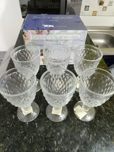 VENDO JOGO DE TAÇAS ÁGUA/VINHO TOK HOUSE