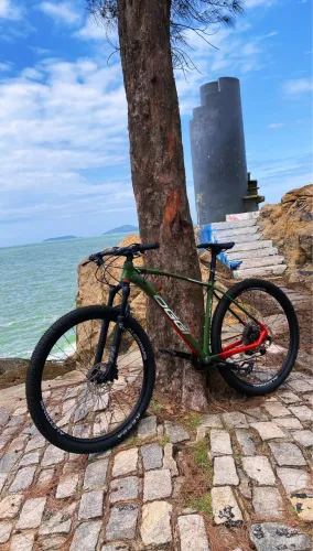 Bicicleta Oggi Aro 29 7.3 Big Wheel Deore 2024 Verde Tam 19