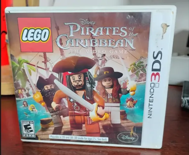 Lego Piratas do Caribe 3DS (lego pirates of the carribean)