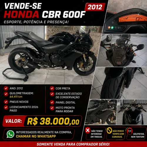 Cbr600 F de procedência perfeito estado