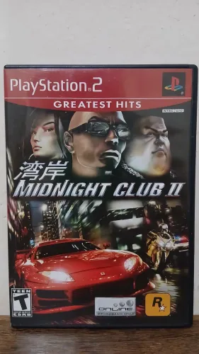 Midnight Club 2 Original - PS2 Completo C/ Manual - Excelente Estado