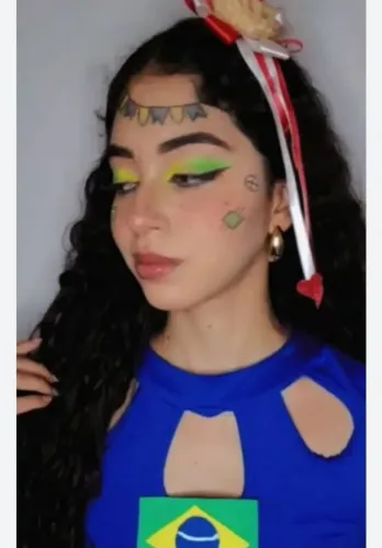 Maquiagem arraiá