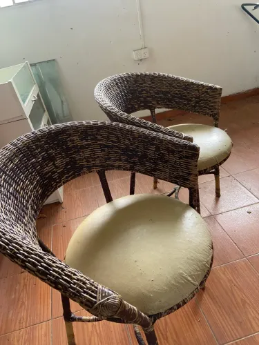 Cadeira em vime 