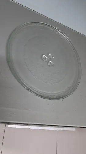 Prato giratório de vidro para microondas 30cm