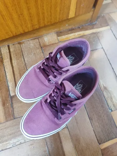 Tênis Vans Atwood Canvas Wine/White - Tamanho 36