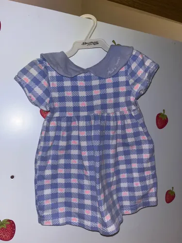 Vestido quadriculado