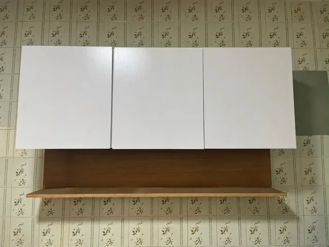 Estante de cozinha 3 portas mais prateleira