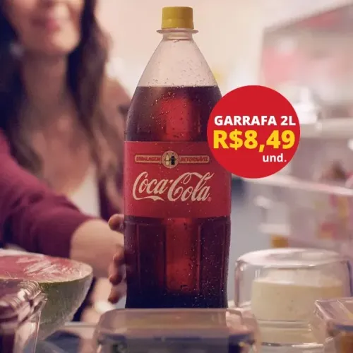 Coca-Cola 2 Litros - Garrafas Retornáveis