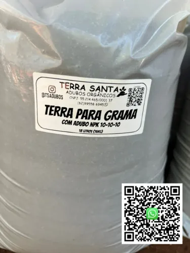 TERRA PARA GRAMA (ADUBADA)