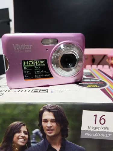 Câmera digital vivitar s029(atenção leia a descrição)
