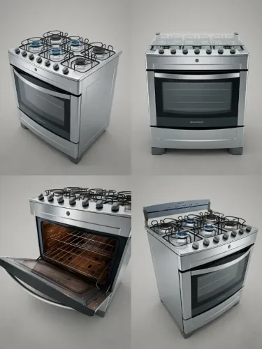 FOGÃO BRASTEMP 6 BOCAS - 220v - NECESSITA CONSERTO/REFORMA