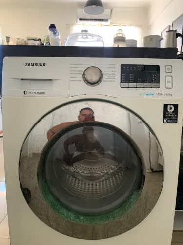 Vendo Máquina  Lava e Seca Samsung telefone *