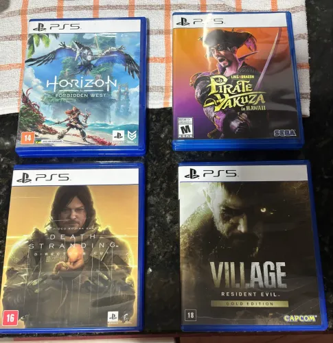 PACK JOGOS PS5/PS4