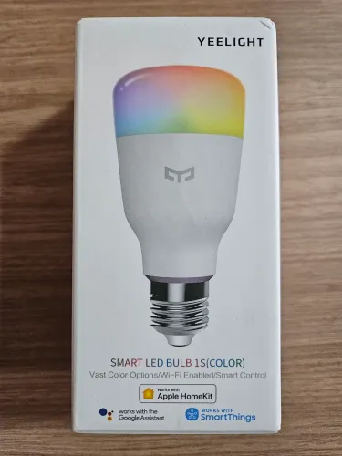 Kit 5 Lâmpadas Inteligente Yeelight 1S Color Wi-Fi