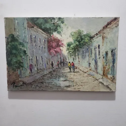 Quadro decorativo - Oleo sobre tela