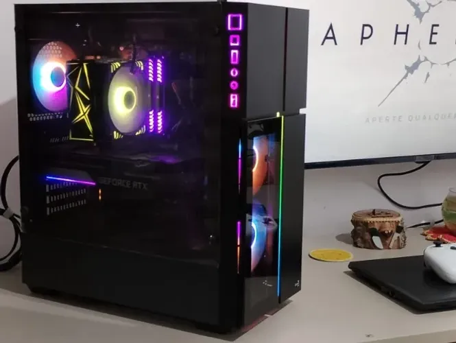 PC Gamer intel de 8° e 9° Geracao, 16gb DDR4, SSD 480 + HD500 3060TI Asus
