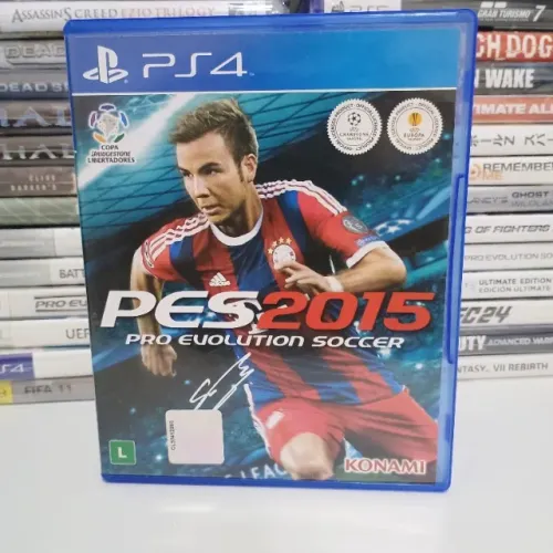 PES 2015- Jogo de PS4 mídia física