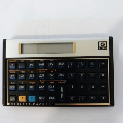 Calculadora Financeira HP 12C Gold - Original com Capa