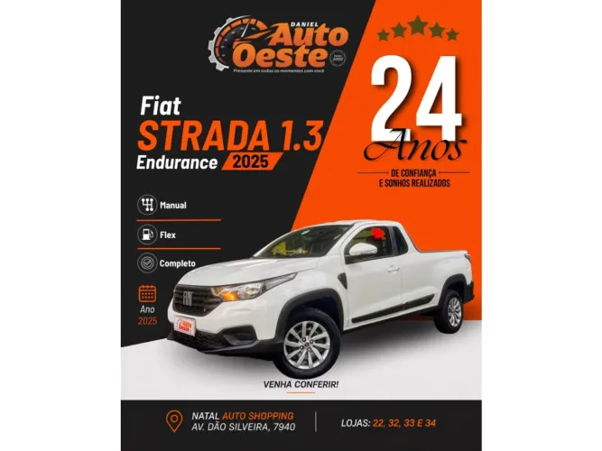 Fiat Strada Endurance 1.3 Flex 8V CS 2025