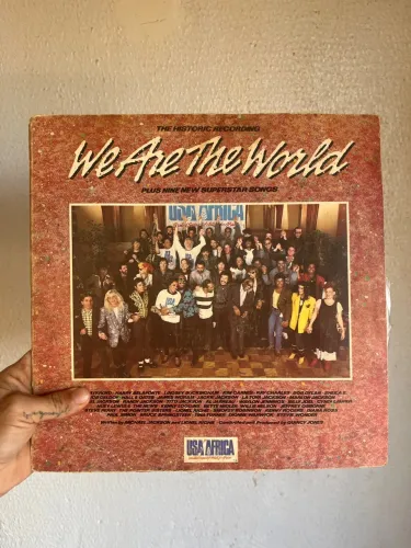 Para colecionador vinil ?We Are The World