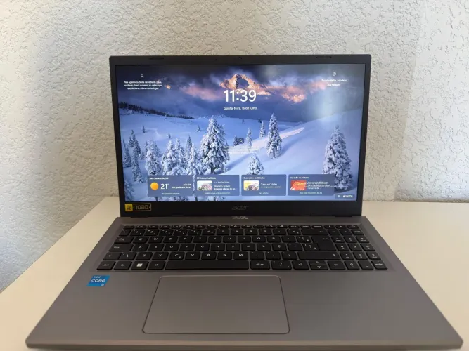 Notebook Acer Aspire Go 15 | i5 13ª Geração | 16GB RAM | SSD NVMe 480GB