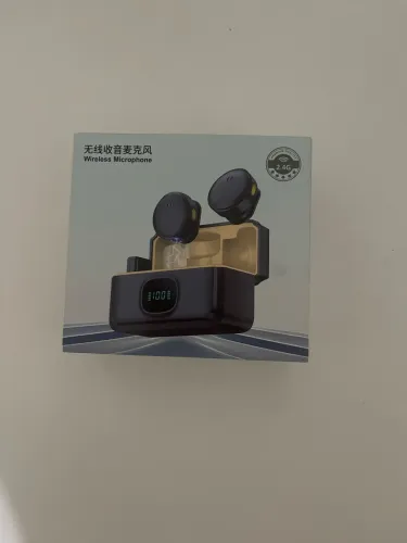 Microfone de lapela sem fio